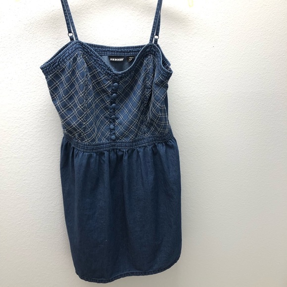 Joe Boxer Dresses Joe Boxer Jean Dress Xlarge 325 Poshmark